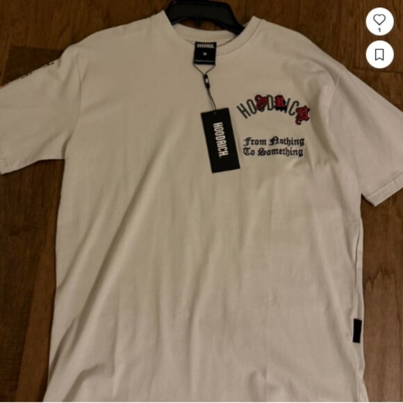 Hoodrich Men's White T-shirt - Picture 2 of 5